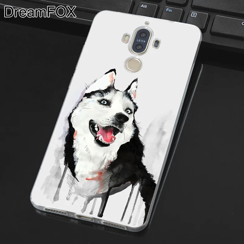 DREAMFOX L415 милый Бог усталый мопс собака кошка Мягкий ТПУ силиконовый чехол для huawei