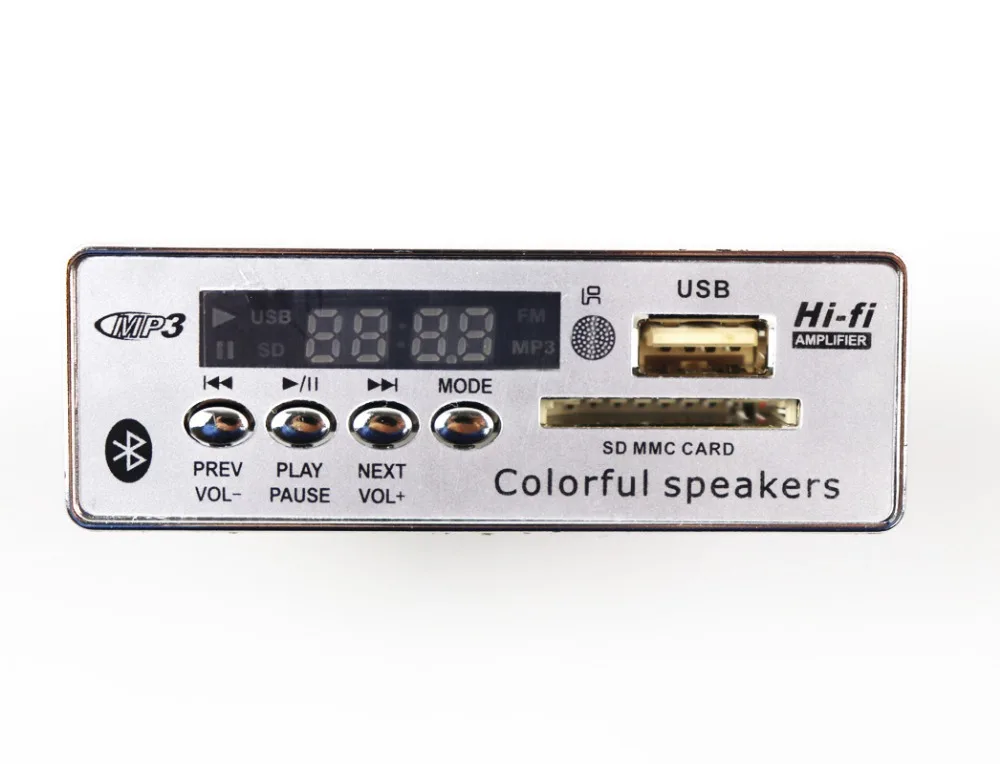 Автомобильный USB Bluetooth MP3 плеер с громкой связью встроенный декодер плата модуль