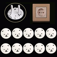 10pcs russian eu power socket electrical outlet baby safety guard protection anti electric shock plugs protector cover safe lock