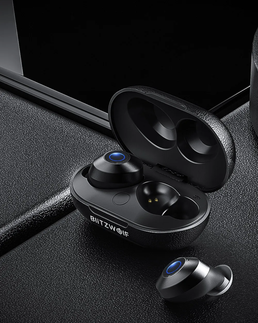 BlitzWolf BW-FYE5 TWS bluetooth 5,0 наушники-вкладыши мини невидимые настоящие беспроводные двусторонние стерео наушники