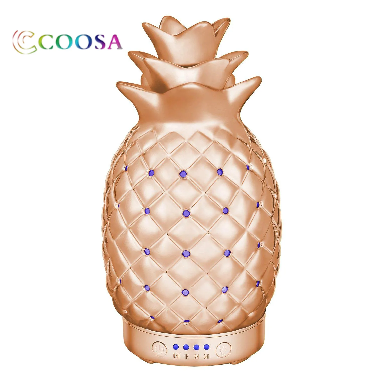 COOSA 100 мл диффузор эфирного масла керамика ананас шаблон холодный туман