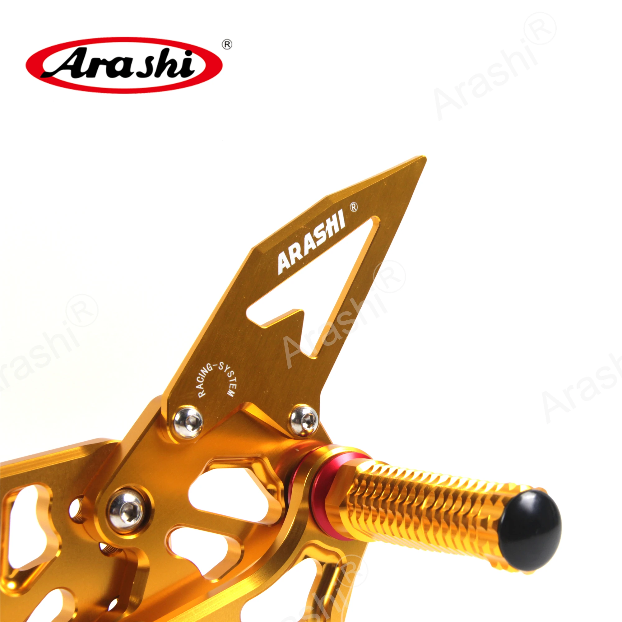 ARASHI мотоциклетные наездники подножки Rearsets для HONDA CBR600RR 2007 2008 CBR 600 CBR600 RR