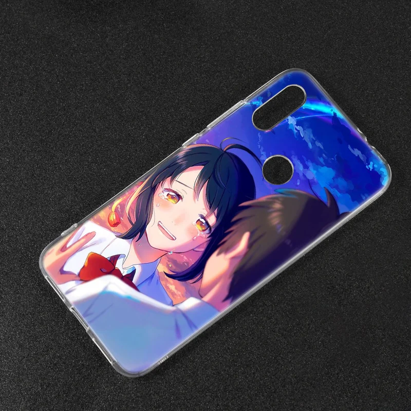 Мягкий силиконовый чехол с аниме Ваше имя для Xiaomi Redmi K20 7 7A 5 5Plus 6 6A S2 Note 8 Pro Модный