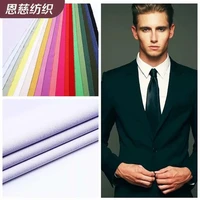 new manufacturers supply high density fashion plain woven suit trousers fabric multi color optional spot wholesale