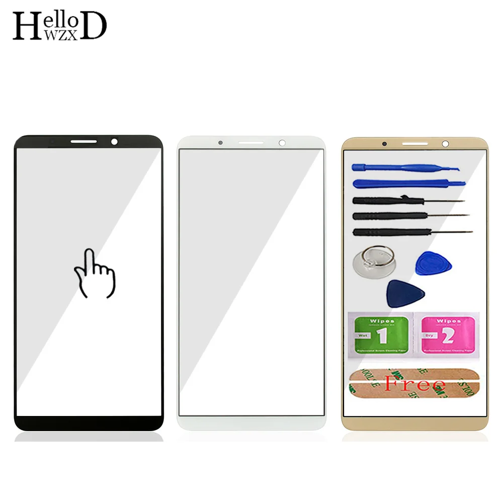 6 0 ''переднее внешнее стекло для Huawei Mate 10 Pro (без сенсорного экрана стеклянная