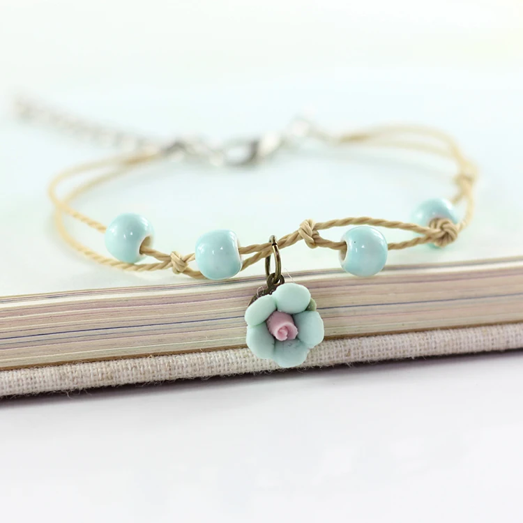 

bracelet on female Korean sweet ceramic jewelry jewelry the Qixi Festival Valentine's Day gift to send his girlfriend #1348