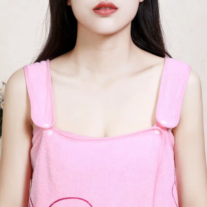 Новый стиль носимое банное полотенце сверхтонкое волокно пляжное с изображением