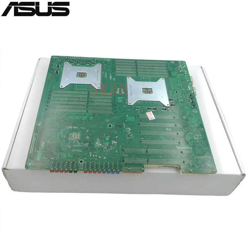 Оригинальный использовать сервер материнская плата для ASUS Z8PE D12X 5520 Поддержка 1366