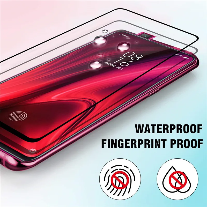 2 шт. 9D полное покрытие защитное стекло Flim на для Xiaomi mi 9t mi9t Redmi K20 Pro полный клей