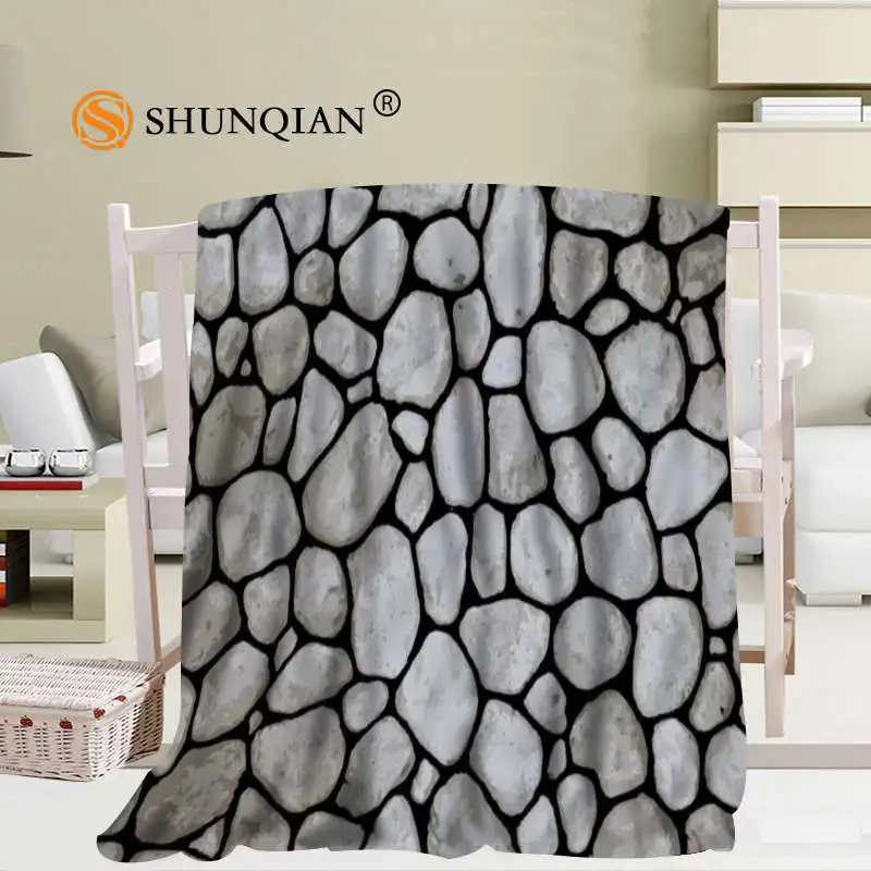 Preço Cobertor De Paralelepípedos Macio Diy Sofá Cama Lance Cobertor Criança Adulto Quente Personalizado Cobertor 56x80inch50x60inch40x50inch