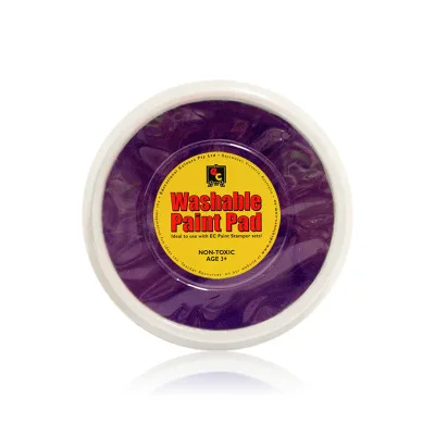 M size Purple Детские креативные игрушки для рисования, моющийся коврик для рисования, безопасная краска для пальцев, Портативная Игрушка «сделай сам», развивающие игры, новинка, подарки - Цвет: M size Purple