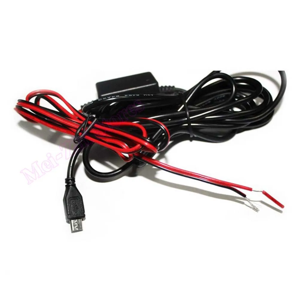 Micro USB автомобильный жесткий провод комплект для Mini 0803 и 0805 0806 другая камера