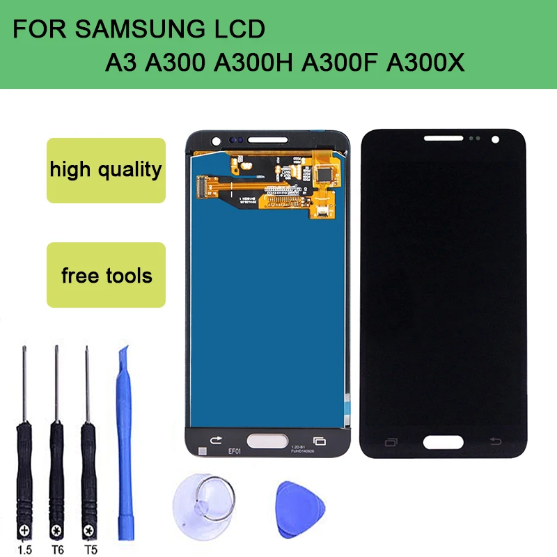 SzHAIyu для Samsung galaxy ЖК дисплей A3 A300X A300 A300H A300F дигитайзер с инструментами высокого