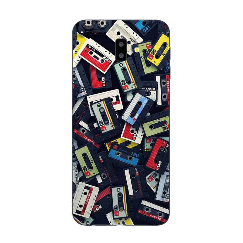 Чехол J6plus Capas для samsung J6 Plus, силиконовый мягкий чехол из ТПУ с принтом для samsung Galaxy J6 Plus J 6 Plus J610 J610F J6+ чехол