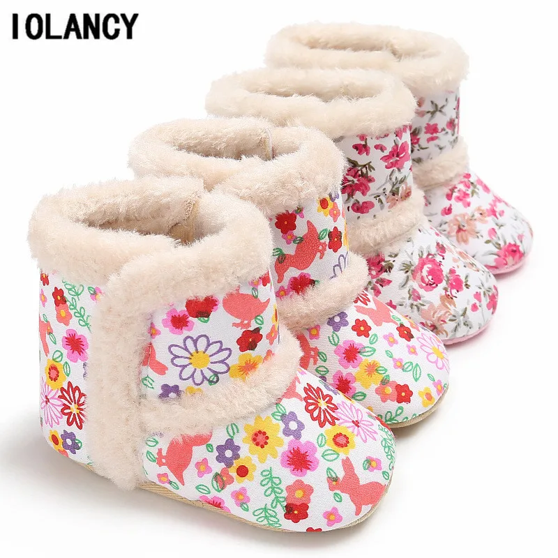 Зимние сапоги из хлопчатобумажной ткани детская обувь ботинки для девочек