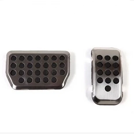 Автомобильный Стайлинг педаль тормоза акселератор чехлы для Ford Fiesta Ecosport Mazda 2 2007