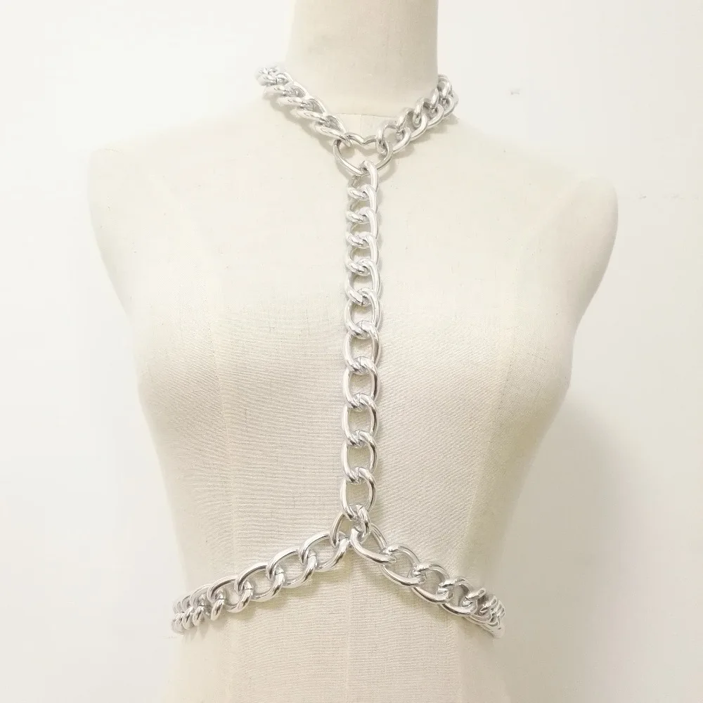 Женский панк жгут ручная работы цепочка-ожерелье тело Связывание женский Harajuku