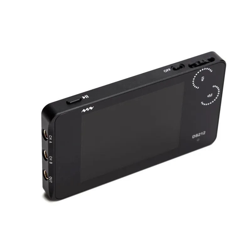 Black Мини ARM DSO212 DS212 портативный цифровой осциллограф два канала частота дискретизации 10msa/s - Цвет: Black