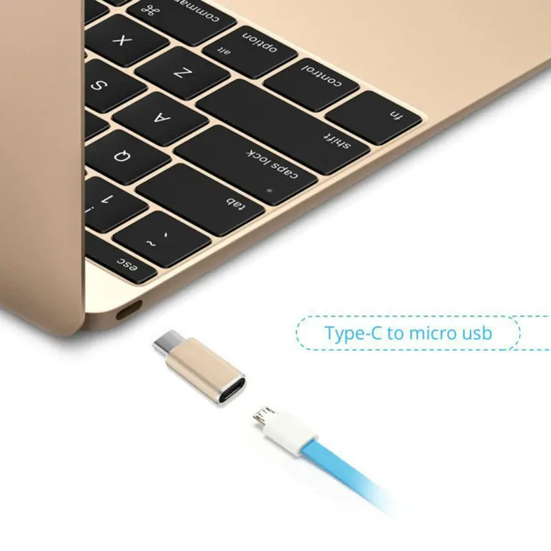 Адаптер зарядного устройства USB Type C (папа) Micro 2 0 (мама) для Blackview A9 Pro|micro usb to c|micro c