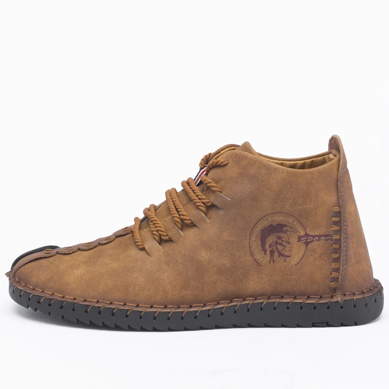 2019 мужские ботинки зимние водонепроницаемые на шнуровке теплые женская обувь