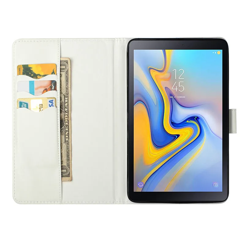 Wekays для samsung Tab A2 10,5 T590 мультфильм Единорог кожаный чехол для samsung Galaxy Tab 10," T590 T595 T597 чехлы