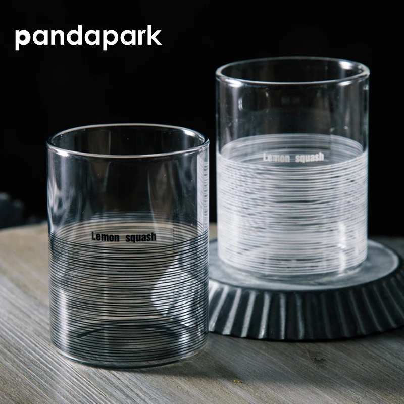 Pandapark 2018 Новая креативная прозрачная кружка для сока воды мульти стиль стакан