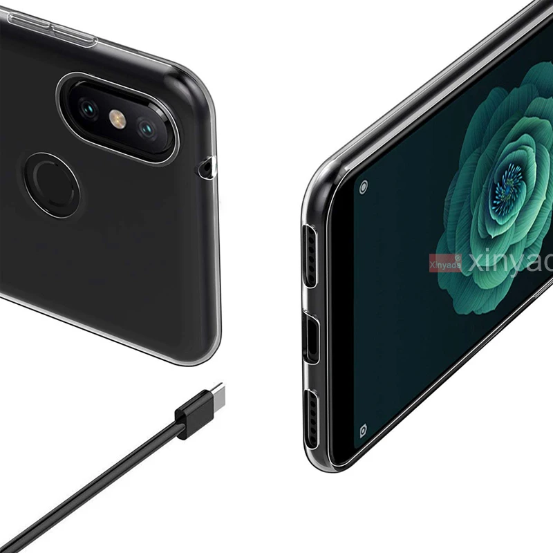Мягкий прозрачный чехол для телефона Xiaomi 8 8SE Mi8 Redmi Note 7 Pro 6 6A S2 Y2 Pocophone F1 задняя