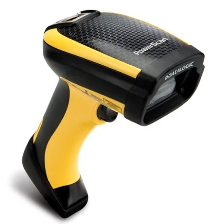 Беспроводной сканер штрих-кода Datalogic PM9300 1D без экрана с базой блоком питания и