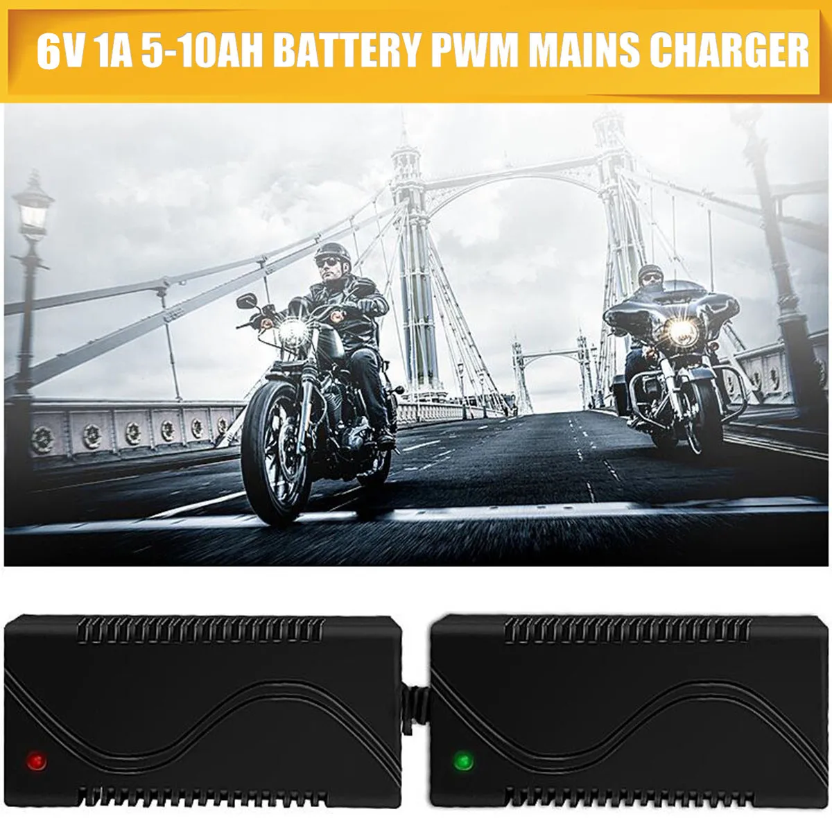 Интеллектуальное зарядное устройство для игрушечного автомобиля 6 В 1 А 5-10 Ач ШИМ