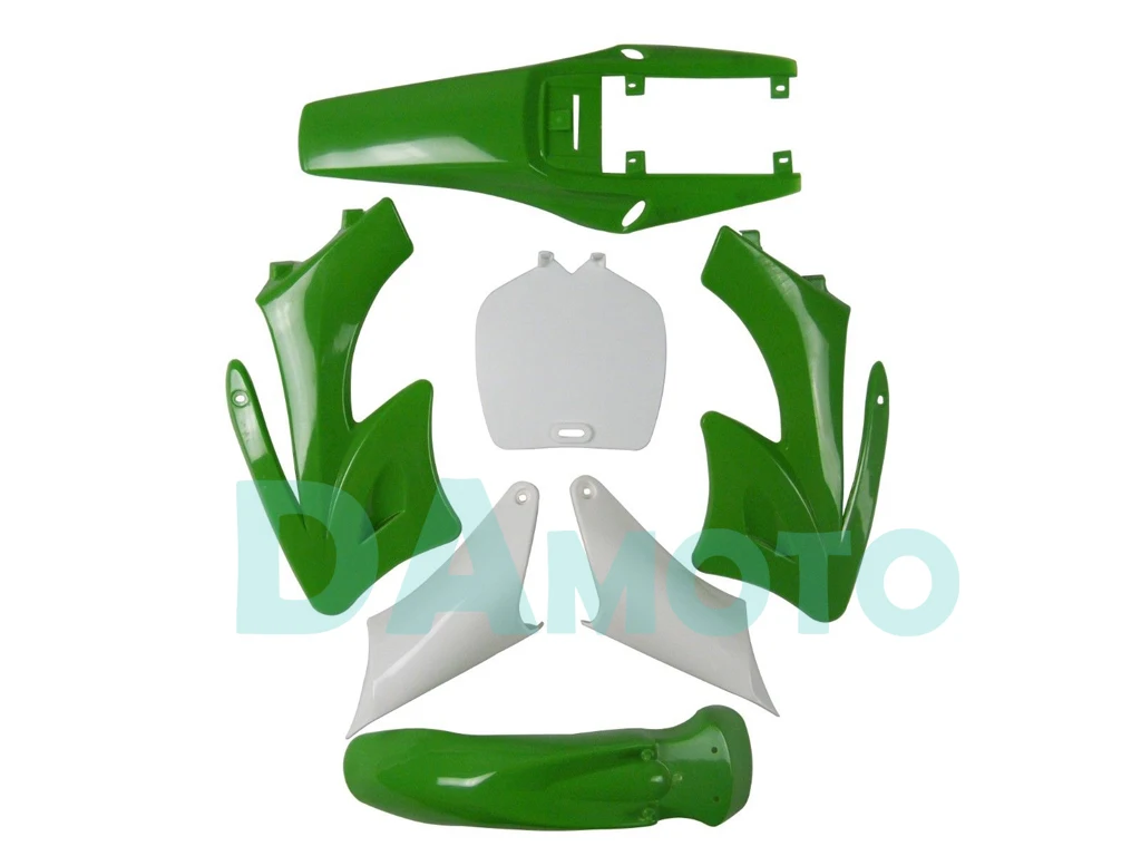 Новый стиль зеленый защитный чехол для фотопластика комплект обтекателей