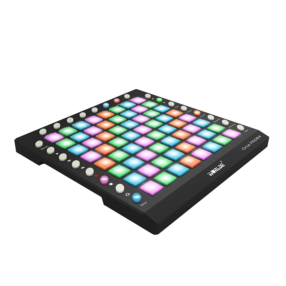 На выбор Косатка PAD64 A USB MIDI Drum регулятор 64 RGB подсветкой колодки 24 кнопки