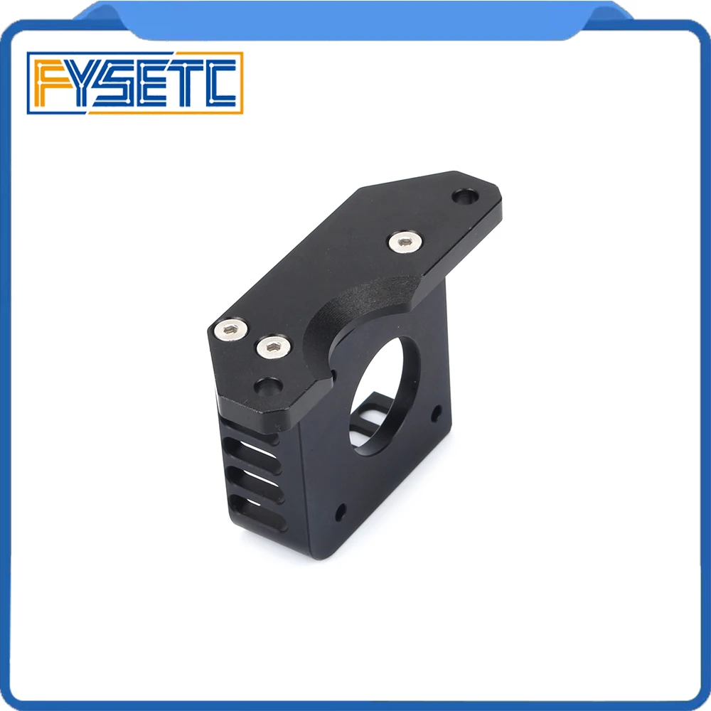 Черный экструдер Titan двигатель с фиксированным сиденьем шаговый NEMA 17 кронштейн