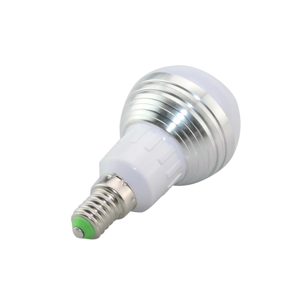 E14 E27 затемнения 16 Цвета изменение 3 Вт 85-265V волшебный RGB светодиодный светильник