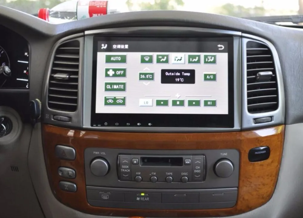 Ips 2 ГБ ОЗУ 10 inch Android 6 01 автомобиль gps навигации для Lexus LX470 Toyota Landcruiser100 Vedio стерео