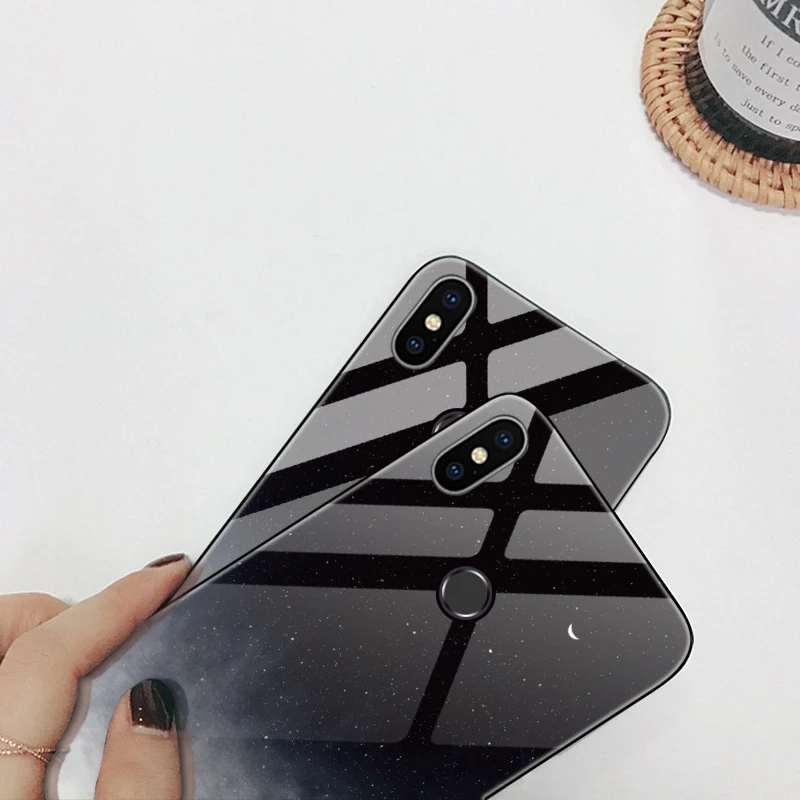 GKK чехол для телефона Xiaomi Redmi Note 5 Pro силиконовый задней панели из закаленного