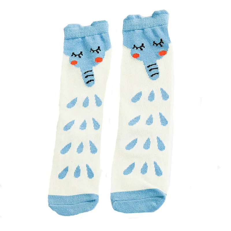 4 пары детских носков с изображением панды и слона Детские Носки рисунком Тоторо