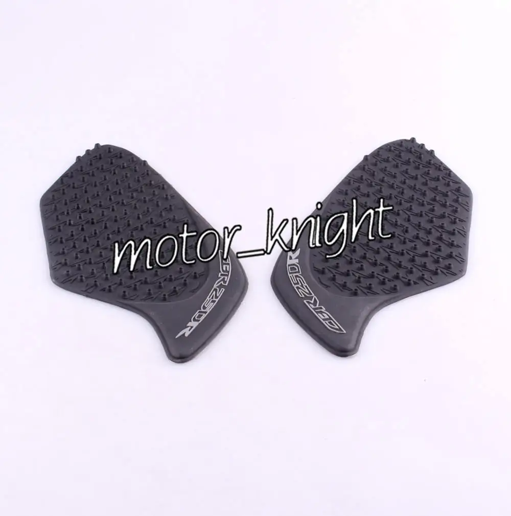 Бак тяги Сторона Pad газа топлива колено Ручка Наклейка черный для Honda CBR250R 2010 2011 2012