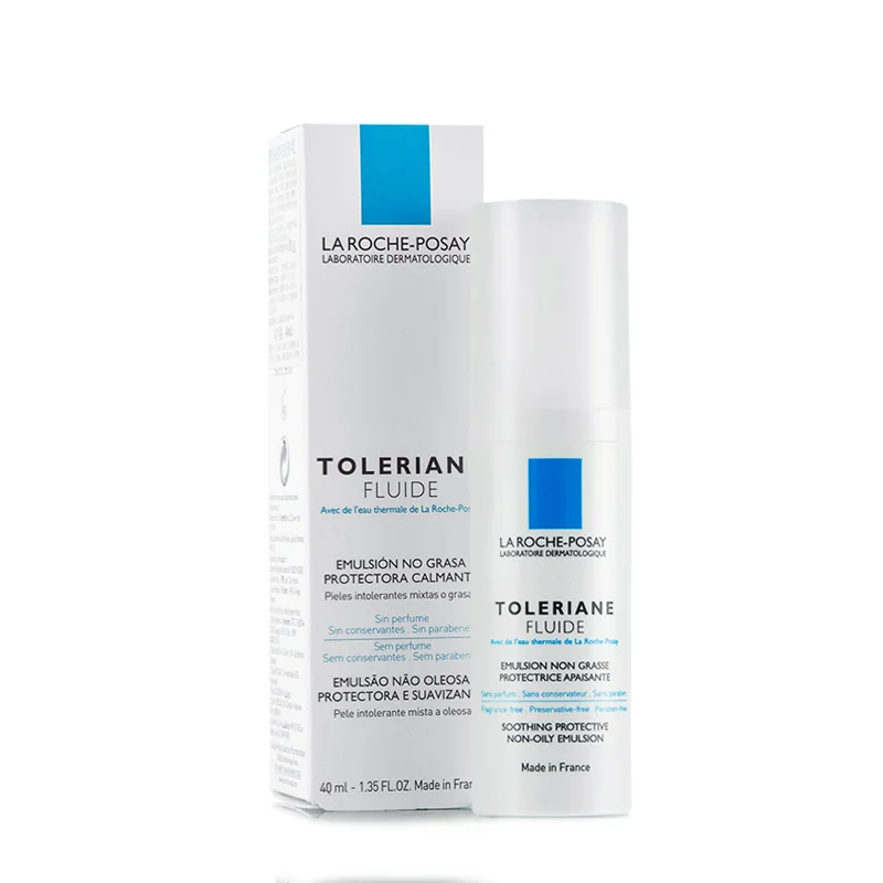 Чувствительная флюоресцентная эмульсия La Roche Posay Toleriane пребиотическая 40
