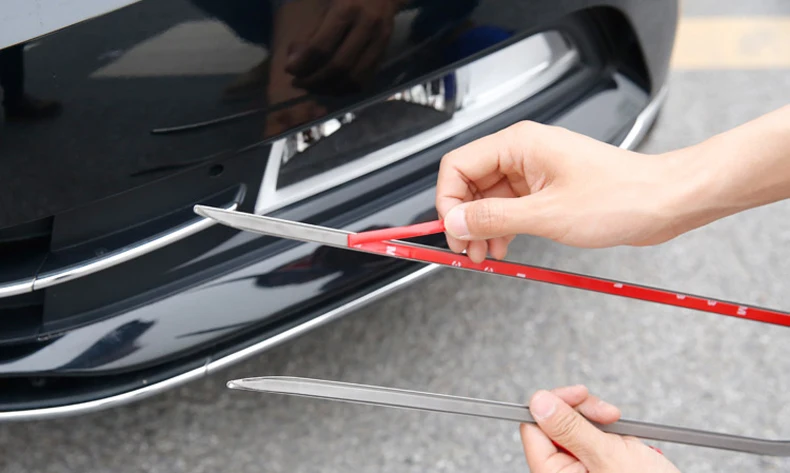 Высокое качество из нержавеющей стали передние противотуманные фары крышка отделкой туман абажур Накладка для Volkswagen VW Passat B8 и B8 вариант