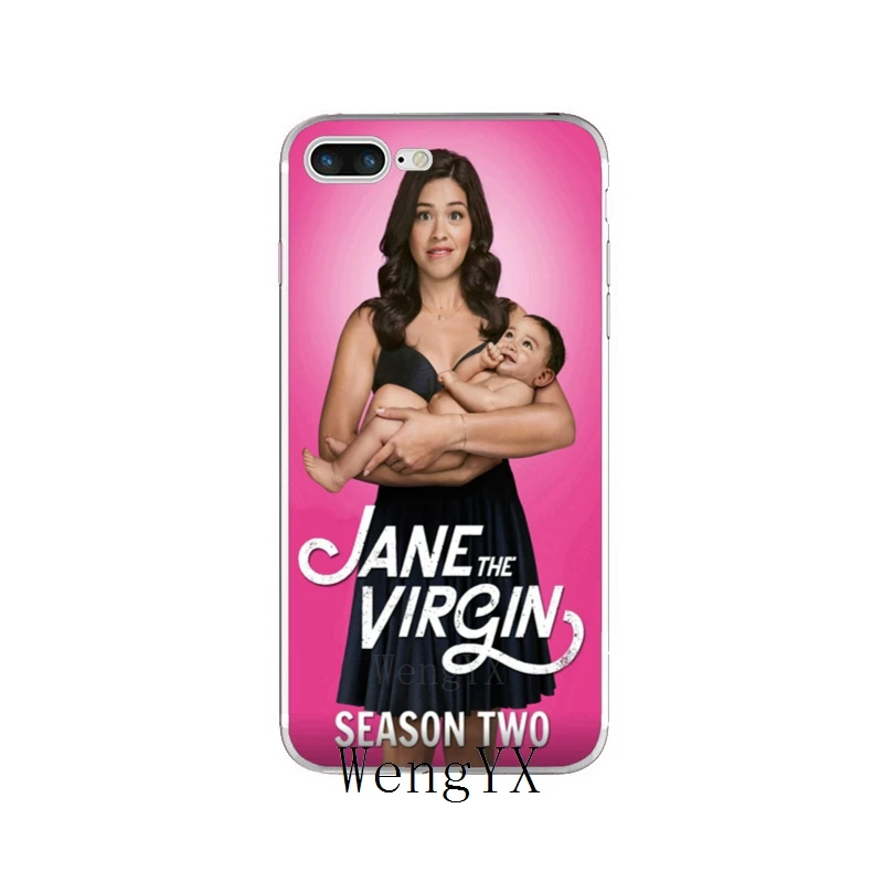 WengYX горячий ТВ-шоу серии Jane the Virgin тонкий силиконовый мягкий чехол для iPhone X 8 8 plus 7 7 plus 6 6s plus 5 5S 5c SE 4 4s - Цвет: JanetheVirginA07