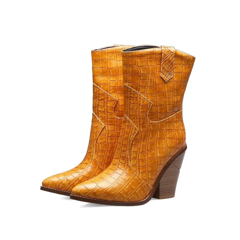 Женские ботильоны на высоком толстом каблуке размеры 34-43 | Обувь