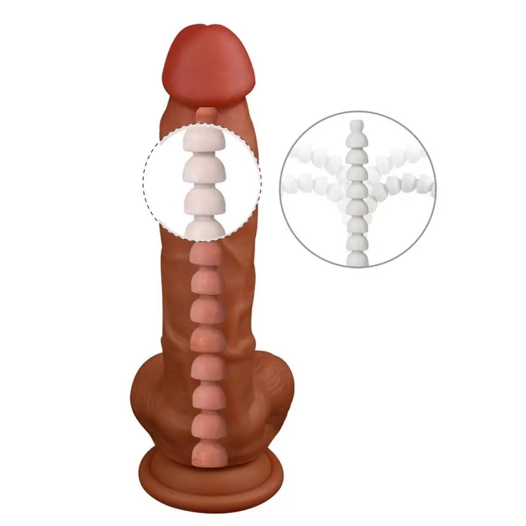 Мягкий жидкий силиконовый фаллоимитатор для пениса женщин как стимулятор