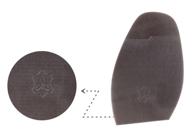 Полуподошвы процессора изготовленные из высококачественной резины. Машина для