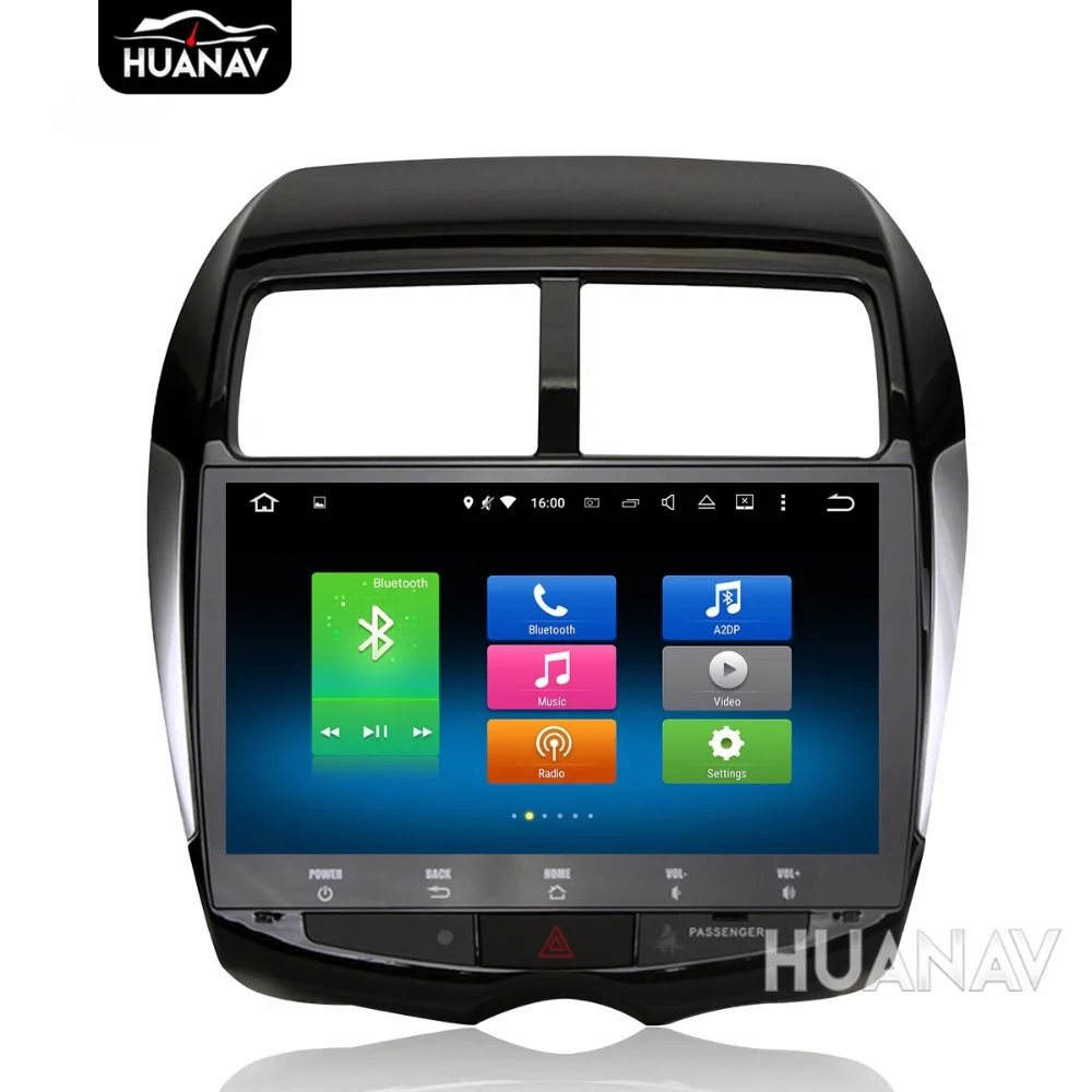 Автомобильный DVD плеер 10 1 дюйма с GPS навигацией головное устройство Android 7 для