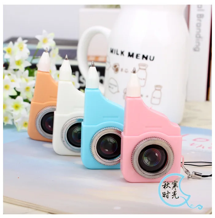 0,38 мм гелевая ручка Kawaii creativos с мультипликационным милым разноцветным рисунком, школьные офисные принадлежности, канцелярские принадлежности, рождественские черные Сменные