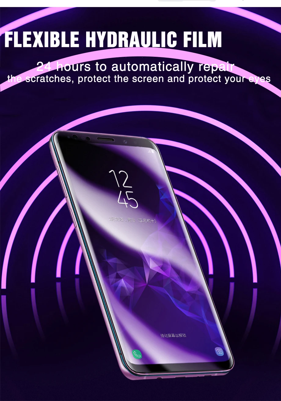 35D Защита экрана для samsung Galaxy Note 8 9 S10 S9 S8 Plus мягкая защитная пленка на samsung S10e S9 S8 S7 S6 Edge не стекло