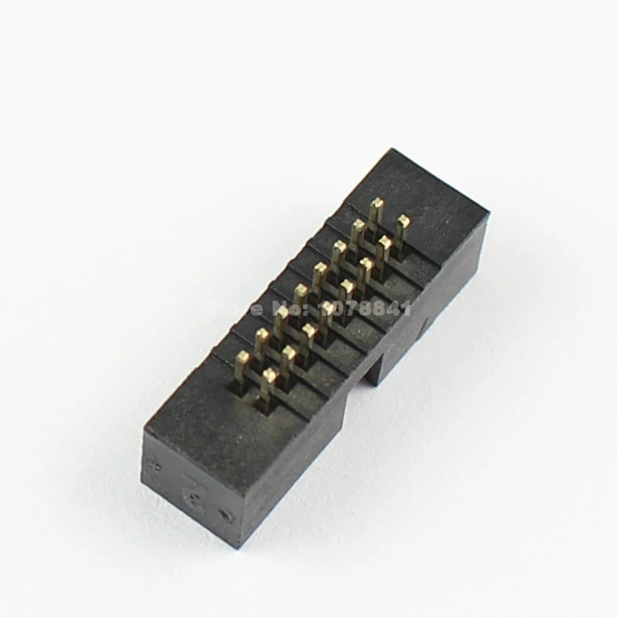 100 шт. 1 27 мм 2x8 Pin 16 DIP Штекерный кожух PCB Box Header IDC коннектор|connector idc|connector 1.27mmconnector pcb |