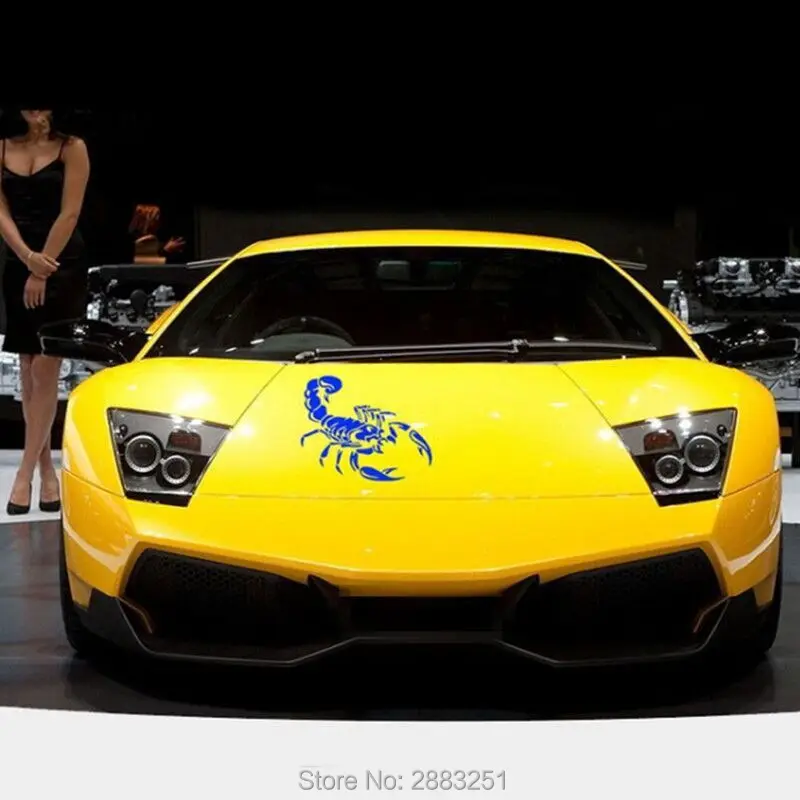 3D наклейки и для автомобиля с изображением скорпиона Audi a4 a3 q5 q7 a5 b6 b8 a6 c5 b7 c6 audifonos