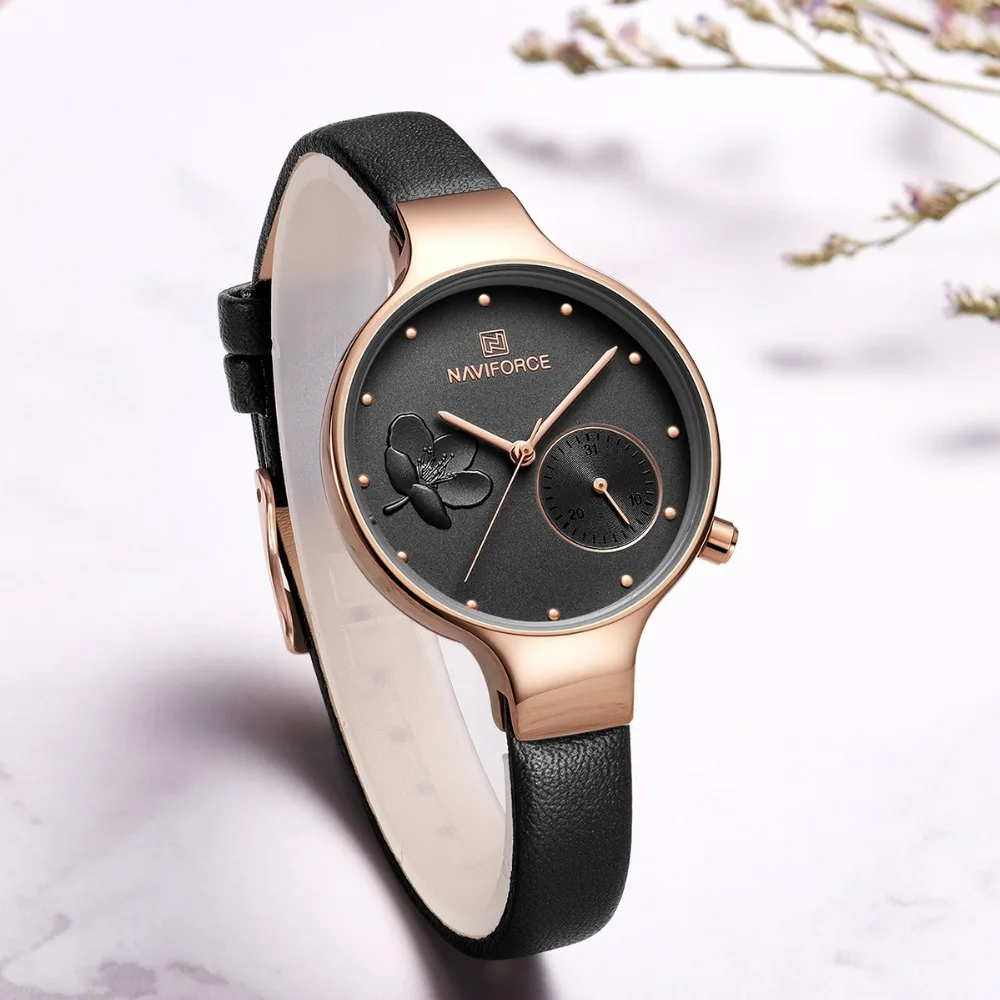 Модные женские кварцевые Наручные повседневные часы кожаный ремешок для часов