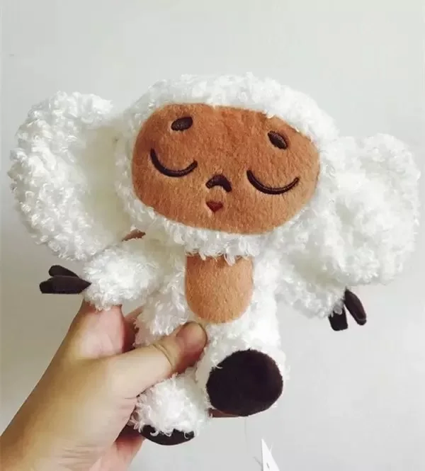 I monkey Высокое качество, Чебурашка, плюшевая игрушка, большие глаза, обезьяна, с одеждой, кукла, Россия, аниме, для малышей, для сна, для детей, игрушки для детей - Цвет: I monkey